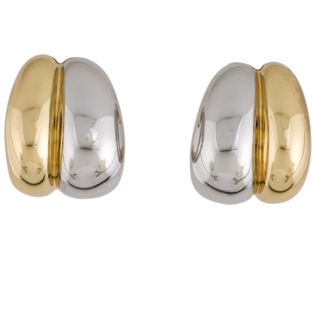 Jennifer Fisher two tone earrings